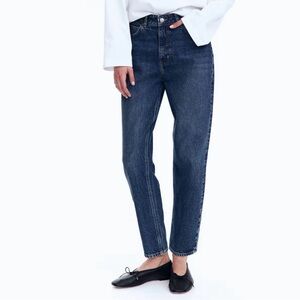 H&M Straight Leg Dark Wash Denim